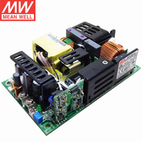 Fuente de Alimentación Conmutada Meanwell EPP-400-12 de 400W, Salida Única, 12V 33A, Tipo PCB con Función PFC, Dericsson Mean Well
