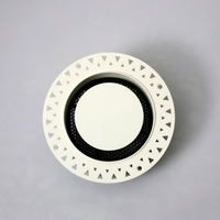 Couvre-ventilations de plafond pour système de climatisation, installation facile, ABS, invisible, diamètre 160 mm
