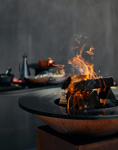 เตาบาร์บีคิวเหล็กคอร์เทนขนาดสั่งทำพิเศษสำหรับใช้ในเชิงพาณิชย์และที่อยู่อาศัย - Product Image 6