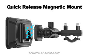 Monitor Inalámbrico de 6 Pulgadas para Motocicleta con Cámaras Impermeables, CarPlay, Android Auto, WiFi, Dash Cam y TPMS - Product Image 2