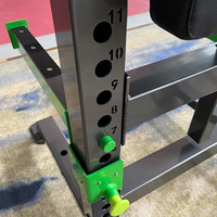 Presse à pectoraux inclinée à charge libre en acier pour salle de sport, avec caractéristiques de sécurité, réglable et durable, équipement de fitness pour la musculation