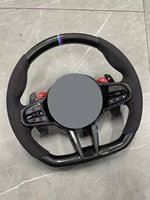 Volant chauffant et vibrant en fibre de carbone pour BMW 550i Xdrive G20 G22 G23 G26 G80 G81 M3 G80 M4 G82 M5 F90 M8 X3 X4 X5 X6 CS