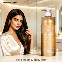 Shampoo hydratant à l'huile d'argan, réparation profonde hydratante marocaine, liquide doré anti-frisottis, cheveux lisses et soyeux, soin quotidien pour cheveux secs et abîmés