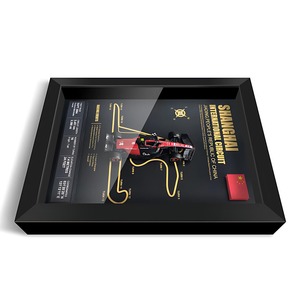 Modèle <span class=keywords><strong>de</strong></span> course F1 Shanghai Station C43, cadre photo décoratif Romeo - Product Image 1