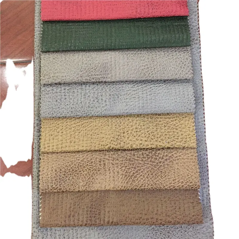 Porzellan lieferant Polyester Wildleder Stoff für Sof amöbel Textil Preis pro Meter