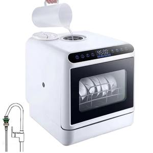 Lave-vaisselle électrique portable automatique avec réservoir d'eau robuste pour 5 services, séchage et désinfection, ODM, pour nettoyage de cuisine en usine - Product Image 6