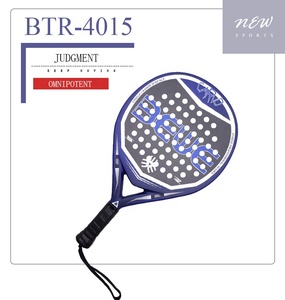 Faible QUANTITÉ MINIMALE DE COMMANDE 3K Fiber De Carbone <span class=keywords><strong>Raquette</strong></span> BTR-4015 <span class=keywords><strong>raquette</strong></span> <span class=keywords><strong>balle</strong></span> de tennis de haute qualité <span class=keywords><strong>raquette</strong></span> de <span class=keywords><strong>Padel</strong></span> - Product Image 3