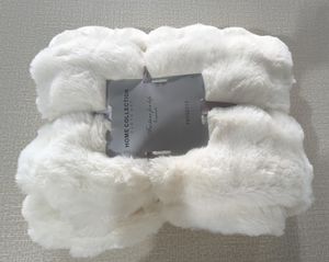 Couverture de lit en vison et fourrure de lapin moelleux à double couche de qualité supérieure Couverture de lit en polaire de lapin en polyester pour canapé d'<span class=keywords><strong>hiver</strong></span> double - Product Image 5