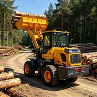 Werkslieferung Mittelgroßer Radlader mit 0,9m³ Schaufel für Landwirtschaft und Baugewerbe