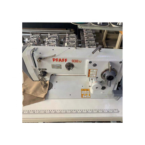 <span class=keywords><strong>Machine</strong></span> à <span class=keywords><strong>coudre</strong></span> industrielle d'occasion PAFAFF938 à grande vitesse pour point chevron 918U - Product Image 6
