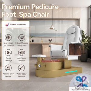 Madamcenter pédicure Spa fauteuil <span class=keywords><strong>de</strong></span> massage station verre et plastique Sillas Masageadoras <span class=keywords><strong>De</strong></span> Pedicura Sillas <span class=keywords><strong>De</strong></span> Pedicura Products - Product Image 2