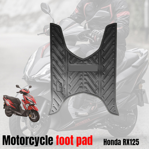 Tapis de marchepied en caoutchouc souple et écologique, résistant à la saleté, pour moto et scooter <span class=keywords><strong>Honda</strong></span> <span class=keywords><strong>RX125</strong></span> - Prix de gros - Product Image 1