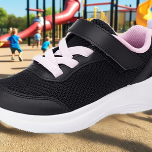 Zapatillas Deportivas Casuales Ligeras de Malla Transpirable para Niños, Zapatillas de Tenis para Correr en las Cuatro Estaciones, Parte Superior de PU de Alta Calidad para Niños y Niñas - Product Image 2