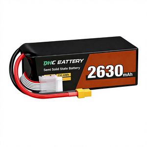 バッテリー 8S12S14S 18S 44.4V 26300mAh 10C 350Wh/kg FPV リチウムイオン UAV ドローンバッテリーパック 液体 1000サイクル RCレーサー向けデラックス - Product Image 1