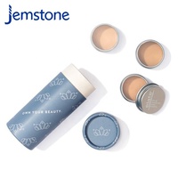 Fabricant professionnel de tubes en papier cylindriques recyclables pour flacons compte-gouttes de soins de la peau, emballage pour parfum en poudre