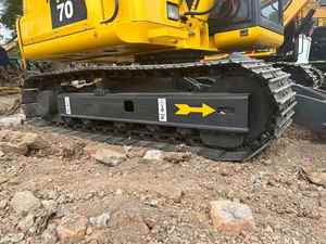 Excavatrice d'occasion Komastu PC70 7 tonnes, d'origine japonaise, en bon état, avec pompe hydraulique et vanne Kawasaki, pompe à engrenages du moteur - Product Image 4