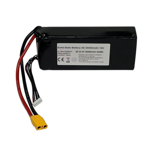แบตเตอรี่โซลิดสเตตความหนาแน่นพลังงานสูง ใช้งานได้นาน 6S 22.2V 20000mAh 10C 360Wh/kg สำหรับอุตสาหกรรม UAV/FPV/โดรนทำแผนที่ MAS-3 - Product Image 5