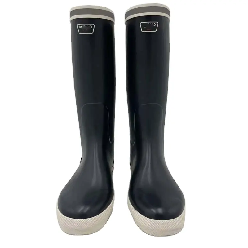 Men's Non Slip Adult Rain Boots High Tube Outdoor Fishing Waterproof Rubber Boots