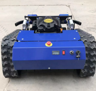 China Manufacture Gasoline Remote Lawn Mower Multifunctional Rubber Crawler Remote Control Mower <b>Mini</b> Agriculture <b>Robotic</b> Mowers - Product Image 3