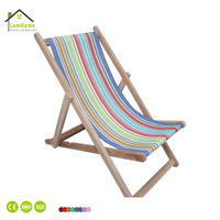 Chaise pliante pour enfants en bois de hêtre respirant, design moderne, légère, portable, mobilier d'extérieur, parc, patio, camping, villa