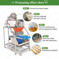 Machine de fabrication de bonbons gélifiés manuels en forme d'ours, portable, petite, 20 kg par heure