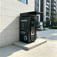 Distributeur d'eau pétillante réfrigérée en acier inoxydable 304 personnalisable, fourni directement par l'usine