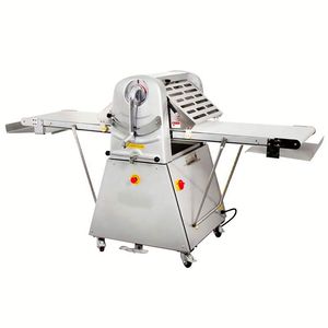Pandería Sobadora Laminadora Eléctrica Industrial de Masa Fresca y Cortadora Manual de Masas para Pizzas Joyería Tequeos - Product Image 1