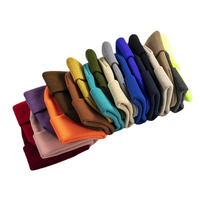 Bonnets d'hiver colorés de créateurs, bonnets en tricot épais avec logo brodé personnalisé pour le sport