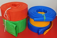 Tuyau d'incendie plat en PVC DN65 2,5 pouces haute pression anti-éclatement pour le drainage et l'irrigation - Usine OEM HONGAN