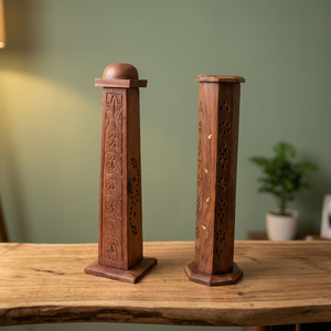 Quemador de Incienso Aromático de Madera Hecho a Mano, Clásico y Decorativo, para Yoga, Aromaterapia, Oficina y Hogar - Product Image 2