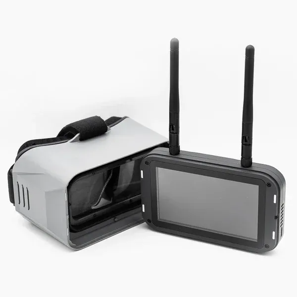 EMAX Transporter II HD 720P FPV Goggle 5.8Ghz for HDZero Smart Eyewear DVR Digital High Definition Competition Racing Glasses