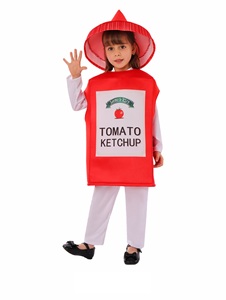 Disfraces de Comida para Niños, Disfraces de Halloween para Grupos Familiares, Disfraz de Botella de Condimento, Divertido Disfraz de Bocadillo, Traje para Representaciones Escolares - Product Image 4