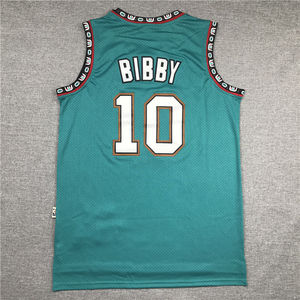 Großhandel Neue Genähte Amerikanische Basketball-Trikots Neue Saison # 10 Bibby #   12 Morant Memphis Grizzlies Trikots - Product Image 1