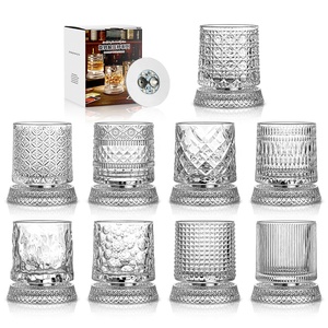 Verres à <span class=keywords><strong>whisky</strong></span> rotatifs vintage créatifs en relief, verres à spiritueux pour bar, verres à <span class=keywords><strong>whisky</strong></span> - Product Image 6