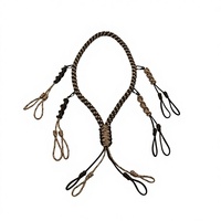 Cordon de fixation en nylon pour le sonnettoir de canard, avec plusieurs boucles réglables, support haute résistance pour le sonnettoir de chasse, pour la chasse aux oiseaux aquatiques en extérieur, durable