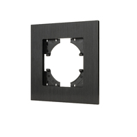 MVAVA Eu Europe Standard Retro 2 Gang 1 Way 10A Interrupteur mural électronique en alliage d'aluminium pour la maison