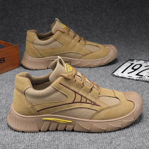 Botas de trabajo resistentes al desgaste para exteriores con tacón bajo, zapatos casuales para hombre, zapatos casuales de moda transfronterizos para hombre - Product Image 2