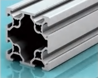 Perfil de Extrusión de Aluminio con Recubrimiento de Zinc Industrial, Fabricado en China, Ranura en T para Decoración de Paredes y Pisos, Duradero, Resistente al Agua, de Alta Calidad