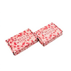 Personalized Custom Packaging <b>Boxes</b> Pink Shipping Box Gift Mailer Corrugated Carton Moving <b>Cardboard</b> Box With Logo - Product Image 2