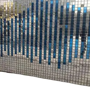 Panel Layar Pagar Aluminium Jendela Dekoratif Eksterior Panel Dinding Digerakkan Angin