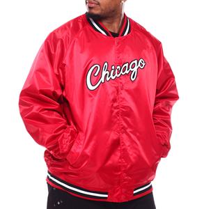 Prix d'usine, logo brodé personnalisé, veste Letterman en satin universitaire pour hommes, veste d'hiver pour hommes avec marque privée, vente à chaud - Product Image 6