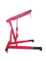 Nouvelle grue de levage de moteur hydraulique - Grue pliante manuelle pour levage de moteur automobile avec cadre en acier renforcé et élingue à chaîne