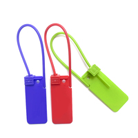 Sceaux en plastique numérotés personnalisés, sceaux de sécurité pour sacs à main, sceau en plastique autobloquant pour étiquettes de vêtements de luxe