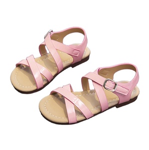 Sandales d'été pour enfants, couleur unie, style simple, vente en gros - Product Image 1