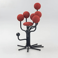 Fauteuil d'appoint créatif en forme d'arbre, chaise ludique et fantaisiste en forme de branche d'arbre, fauteuil lounge ergonomique de designer pour la décoration du salon