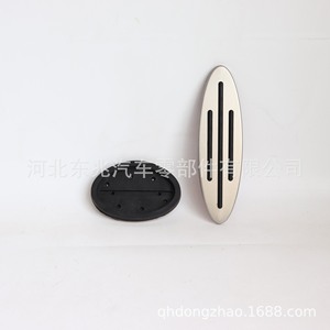 Cubierta de pedal de acero inoxidable para BMW Mini, para embrague, acelerador y freno en transmisión automática, pieza de mejora y adaptación DZ0405AT - Product Image 4