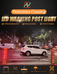 Ngoài trời IP55 không thấm nước <span class=keywords><strong>LED</strong></span> cho vườn bê tông phong cách hiện đại ngoài trời ánh sáng Pathway xi măng bollards bên ngoài - Product Image 6