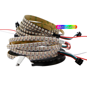 <span class=keywords><strong>12V</strong></span> <span class=keywords><strong>RGB</strong></span> IC LED Strip ánh sáng đầy đủ màu sắc chiếu sáng trong nhà Flex LED Strip USB kết nối thông minh LED cho bầu không khí phòng trang trí - Product Image 6