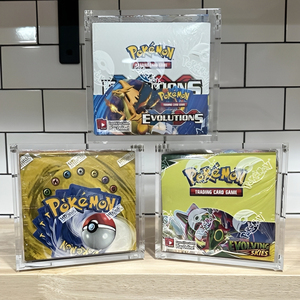 Acrylic Trường Hợp Booster Gói Với Nắp Từ Tính Elite Huấn Luyện Viên Hộp Thẻ Cho Pokemon Booster Hộp - Product Image 6