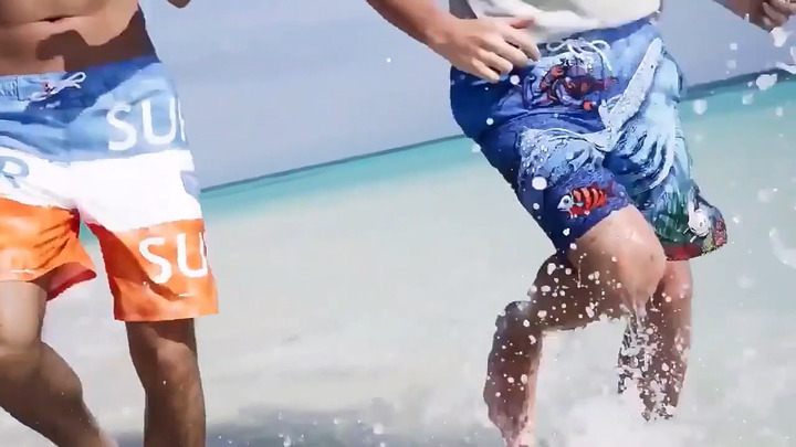 Men's Quick Dry Beach Swim Shorts Waterproof Wholesale Sublimation
